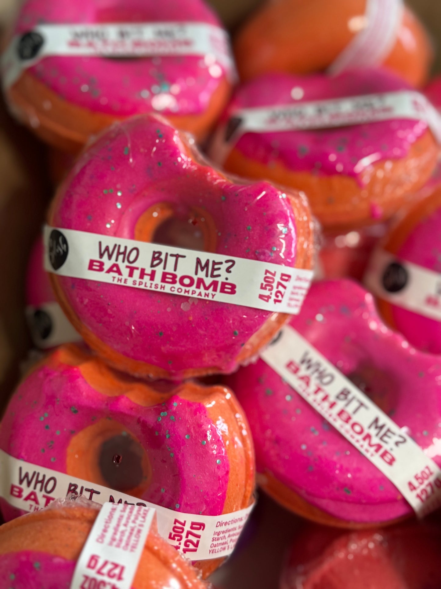 Who Bit Me? Bath Bomb