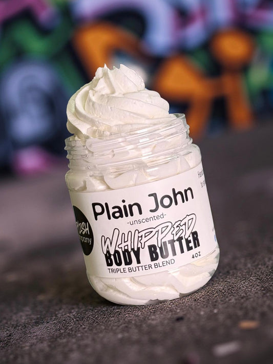 Plain John Unscented Whipped Body Butter