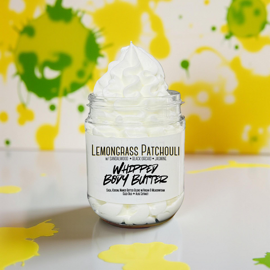 Lemongrass Patchouli Whipped Body Butter