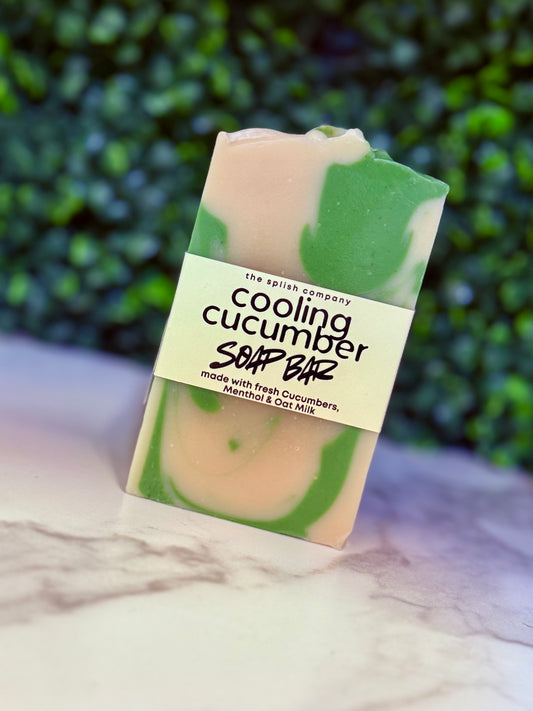 Cooling Cucumber Menthol Soap Bar