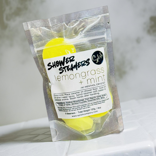 Lemongrass + Mint Menthol Shower Steamers