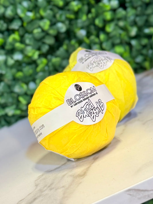 Blossom Calendula Infused Bath Bomb